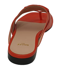 Load image into Gallery viewer, BALLY Elia 6302987 Ladies Orange River Calf Leather Flats MSRP $552
