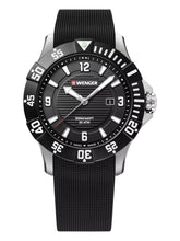 Load image into Gallery viewer, Wenger Swiss Army Men&#39;s 01.0641.132 Seaforce Black Dial Watch 43 mm MSRP $270
