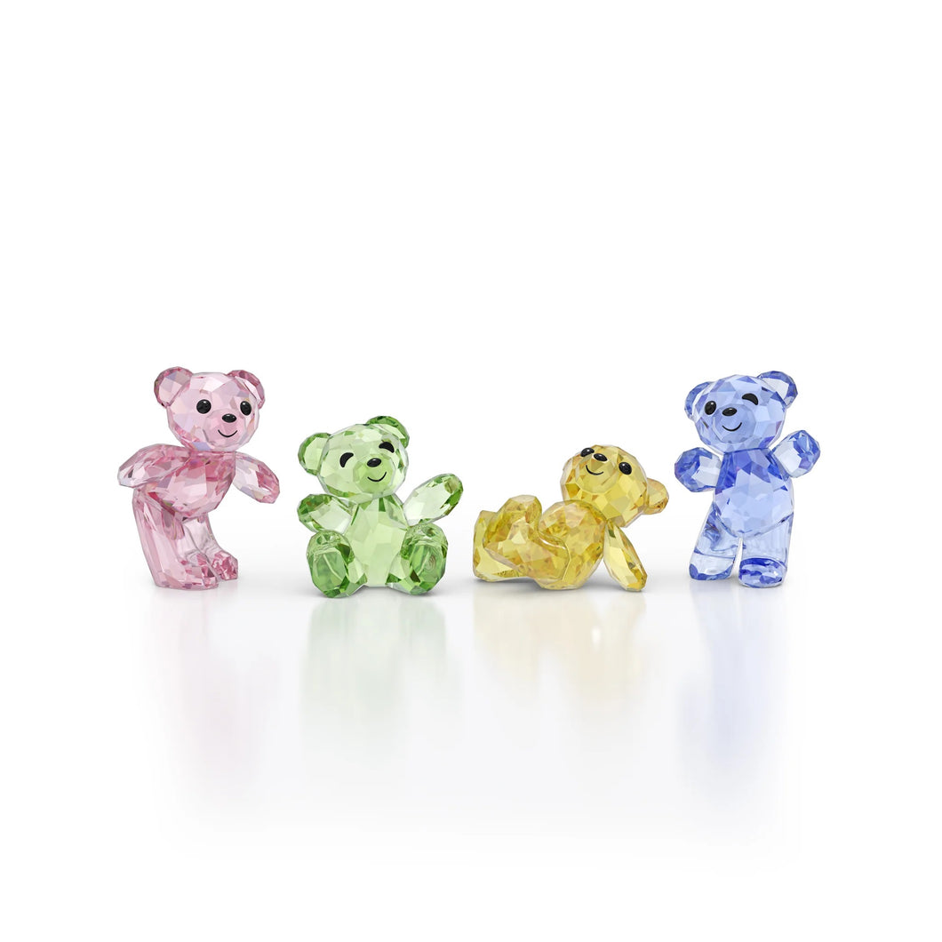 Swarovski Kris Bear 5636306 30th Anniversary Cystal Set MSRP $300