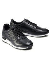 Load image into Gallery viewer, Bally Goody 6234617 Men&#39;s Black Calf Leather Sneakers MSRP $470
