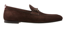 Load image into Gallery viewer, Bally Plintor 6216733 Men&#39;s Coffee Suede Leather Loafers Size 8 MSRP $600
