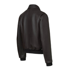 Load image into Gallery viewer, NEW Porsche Design Men&#39;s Espresso Leather Bomber Jacket M MSRP $2250
