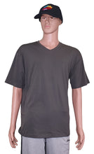 Load image into Gallery viewer, Bally 6301169 Men&#39;s Forest Green Cotton V-Neck Logo T-Shirt MSRP $290
