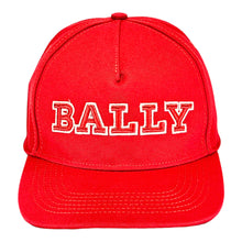 Load image into Gallery viewer, BALLY Men&#39;s Logo Orange River Baseball Cap 630780 MSRP $220
