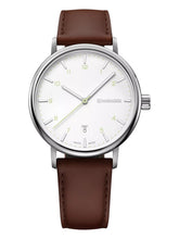 Load image into Gallery viewer, Wenger Swiss Army Men&#39;s 01.1731.117 Urban Classic White Dial Watch 40 mm MSRP $215
