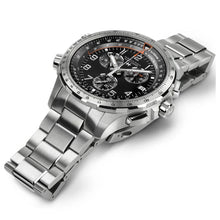 Load image into Gallery viewer, HAMILTON Men&#39;s H77912135 Khaki Aviation X-Wind GMT Chrono Watch 46mm MSRP $1095
