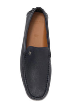 Load image into Gallery viewer, Bally Wander Men&#39;s 6220102 Navy Blue Pebbled Grained Loafers MSRP $620
