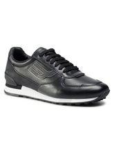 Load image into Gallery viewer, Bally Goody 6234617 Men&#39;s Black Calf Leather Sneakers MSRP $470
