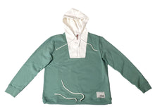 Load image into Gallery viewer, Bally 6301247 Unisex Laguna/Bone Hooded Sweatshirt MSRP $375
