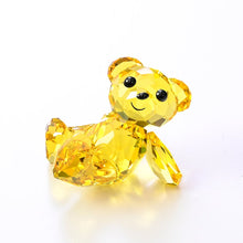 Load image into Gallery viewer, Swarovski Kris Bear 5636306 30th Anniversary Cystal Set MSRP $300
