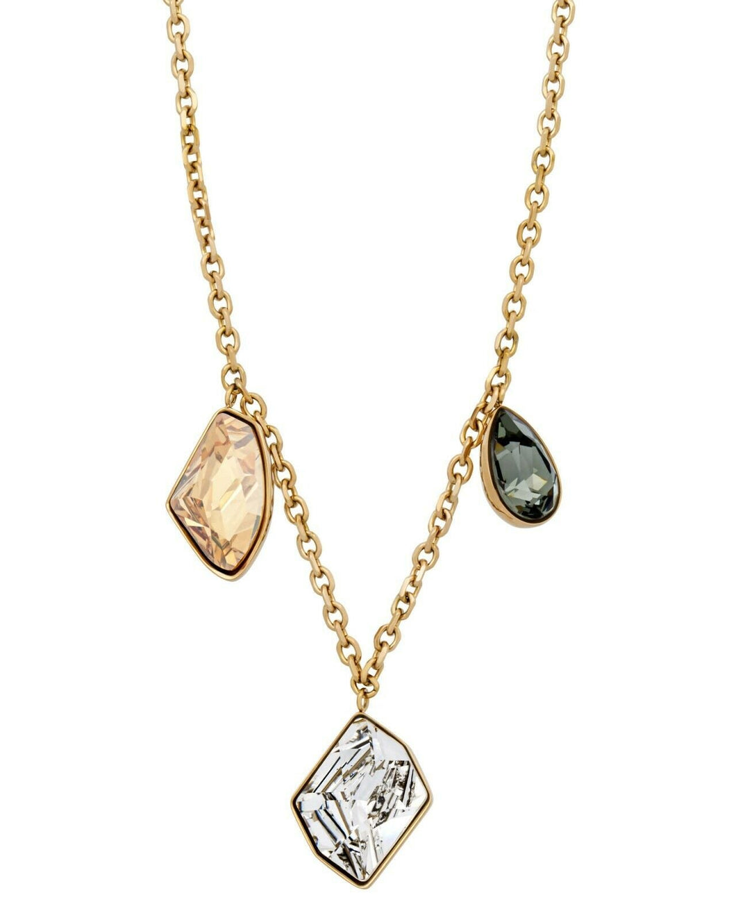 New Atelier Swarovski Prisma 5377986 Multi Colored Swarovski Necklace $169 SALE