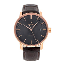 Load image into Gallery viewer, Rado R22861165 Men&#39;s Coupole Automatic Black Dial 38 mm MSRP $1250
