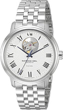 Load image into Gallery viewer, Raymond Weil Men&#39;s 2227-ST-00659 Maestro Silver Automatic Watch 39mm MSRP $1725
