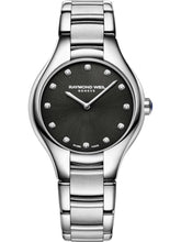 Load image into Gallery viewer, Raymond Weil Women&#39;s 5132-ST-20081 Noemia Diamond Black Watch 32mm MSRP $1295
