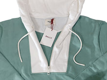 Load image into Gallery viewer, Bally 6301247 Unisex Laguna/Bone Hooded Sweatshirt MSRP $375
