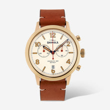 Load image into Gallery viewer, NEW SHINOLA Detroit Men&#39;s The Traveler S0120245784 2 Eye Chronograph Watch $895
