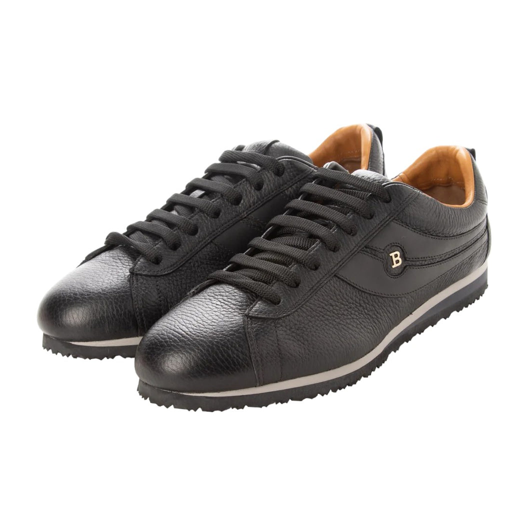 Bally Bredy 6228446 Men's Black Leather Sneakers MSRP $450