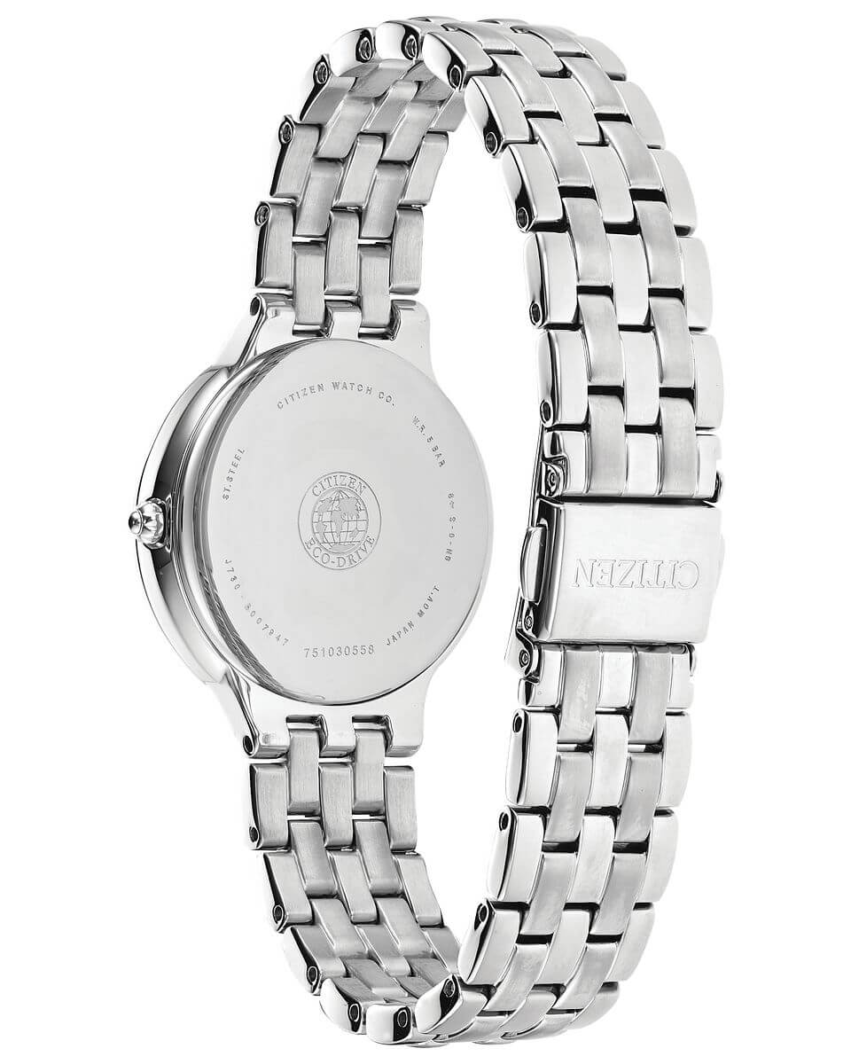 NEW Citizen Silhouette Crystal FE2080-56L Ladies 31mm Watch MSRP $295