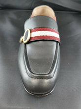 Load image into Gallery viewer, New Bally Livilla Women&#39;s 6213368 Collapsible Heel Black Loafer Slipper US 4.5 MSRP $750
