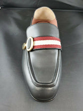 Load image into Gallery viewer, New Bally Livilla Women&#39;s 6213368 Collapsible Heel Black Loafer Slipper US 4.5 MSRP $750
