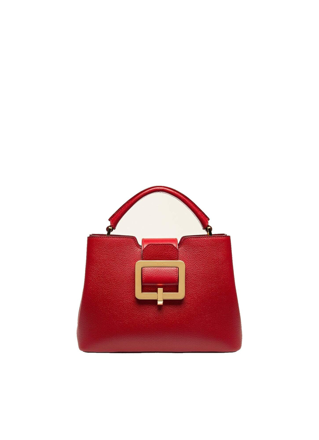 Bally Jorah Ladies 6230624 Red Leather Top Handle Bag MSRP $1440