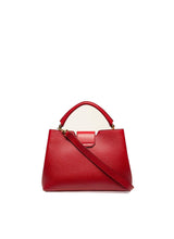 Load image into Gallery viewer, Bally Jorah Ladies 6230624 Red Leather Top Handle Bag MSRP $1440
