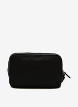 Load image into Gallery viewer, NEW Bally Centon Men&#39;s 6231785 Black Nylon Clutch Bag MSRP $425
