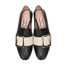 Load image into Gallery viewer, Bally Janelle 6225882 Ladies Black Calf Leather Slippers US 8.5 MSRP $790
