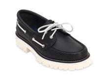 Load image into Gallery viewer, NEW SALVATORE FERRAGAMO Ambler Men&#39;s 709209 Dark Blue Sneaker Size 6 MSRP $695
