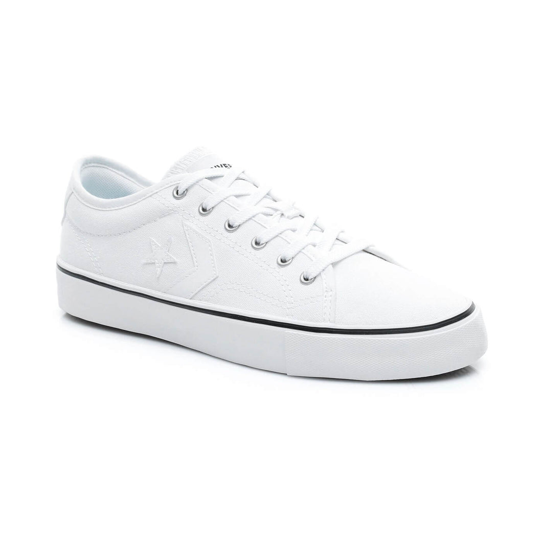 Converse Star Replay Star of the Show Unisex White Canvas Sneakers 10/11.5