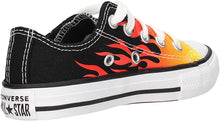 Load image into Gallery viewer, Converse Chuck Taylor All Star OX Kids&#39; Black Textile Low Sneakers 3
