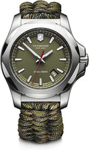 Load image into Gallery viewer, NEW VICTORINOX I.N.O.X Men&#39;s 241727 Green Camo Swiss Quartz Watch MSRP $725
