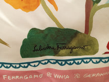 Load image into Gallery viewer, NEW SALVATORE FERRAGAMO Women&#39;s 707910 Print Silk Scarf MSRP $435
